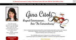 Desktop Screenshot of ginacitoli.com